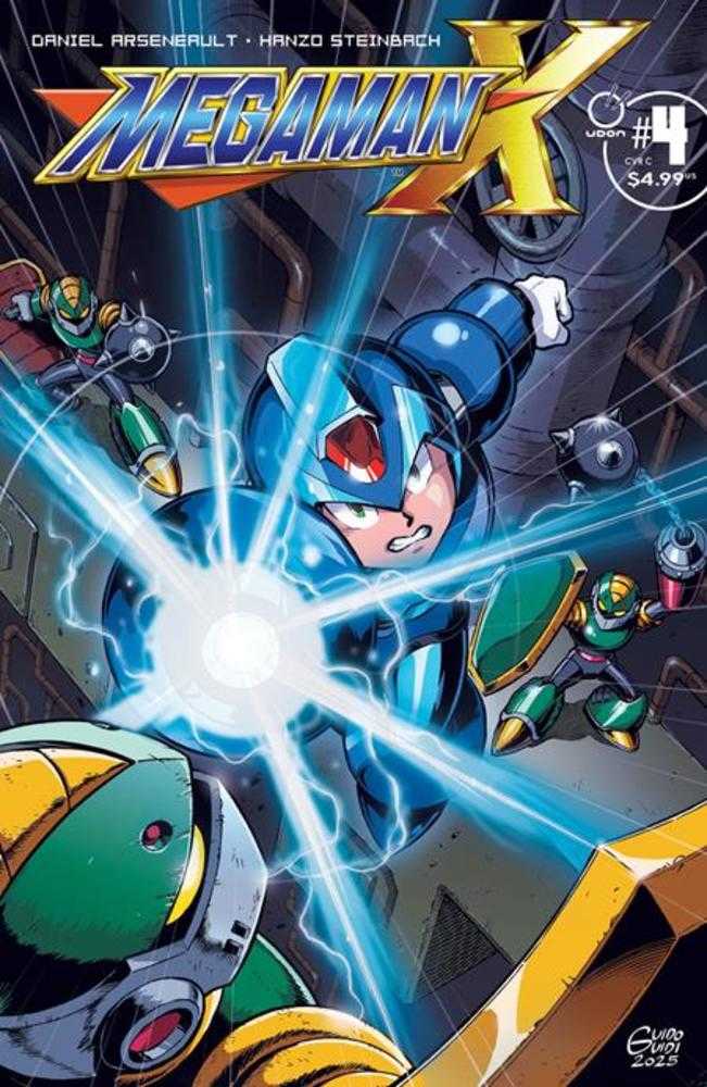 Mega Man X #4 (Of 5) Cover C Guido Guidi Variant | Odin's Place