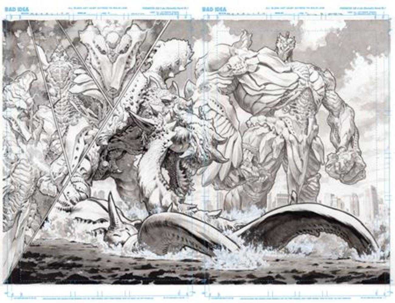 Olympus Saga Megalith #1 (Of 4) Cover D Lewis Larosa Original Art Edition 1 Variant | Odin's Place