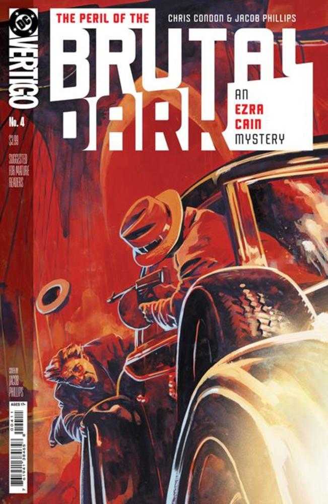 The Peril Of The Brutal Dark An Ezra Cain Mystery #4 (Of 6) Cover A Jacob Phillips (Mature) | Odin's Place