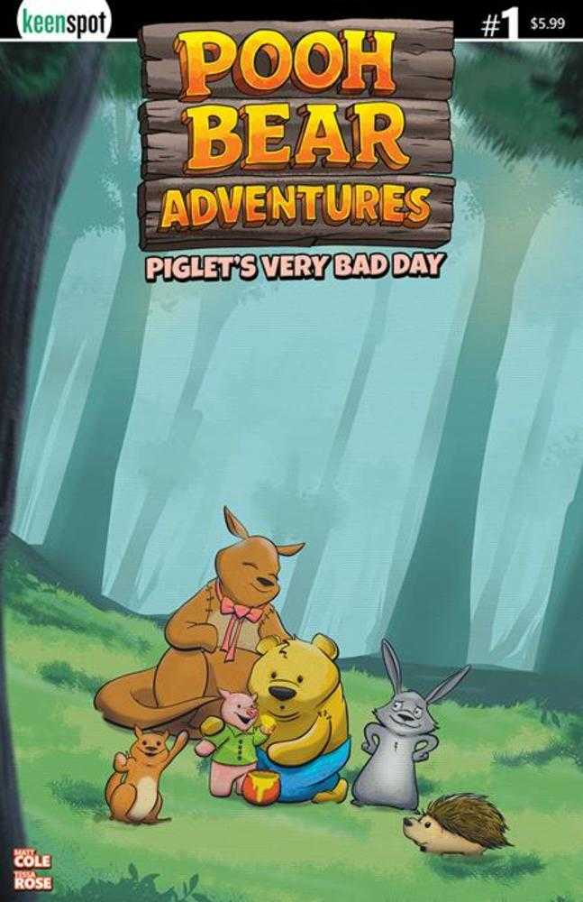 Pooh Bear Adventures Piglets Very Bad Day #1 (One Shot) Cover B J Hammond Variant | Odin's Place