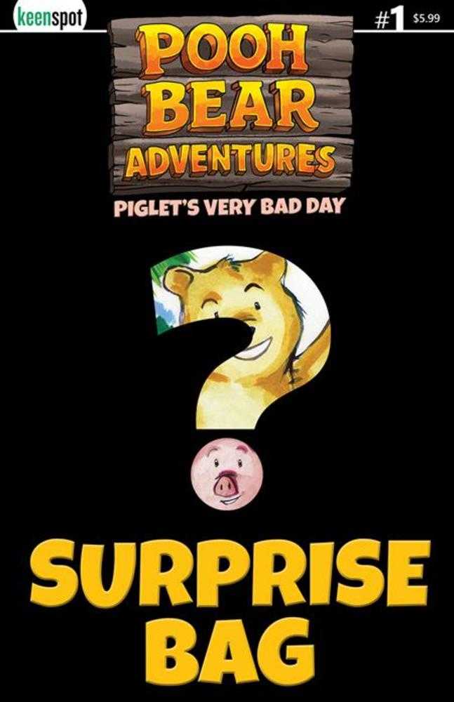 Pooh Bear Adventures Piglets Very Bad Day #1 (One Shot) Cover D Surprise Cover Bagged With Trading Card Variant | Odin's Place