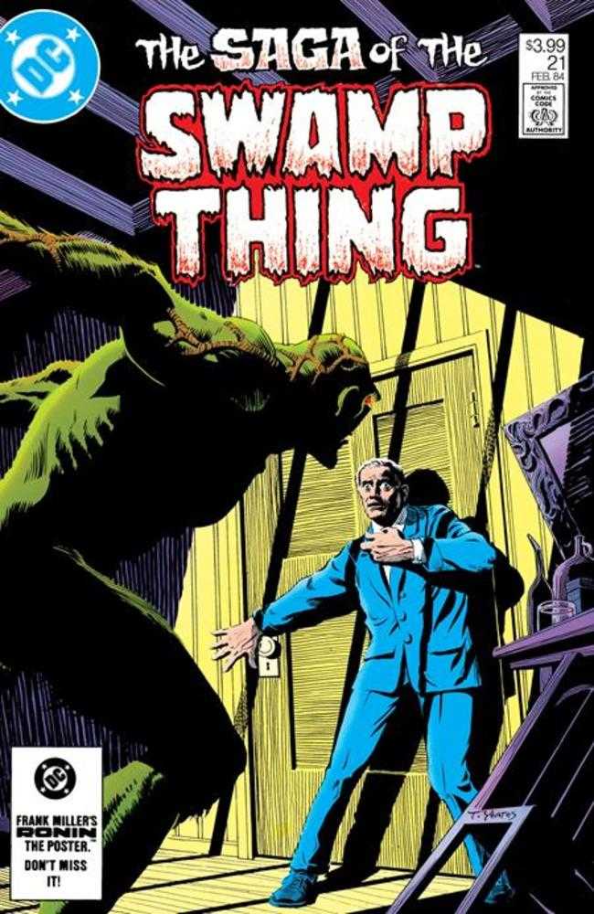 Saga Of The Swamp Thing #21 Facsimile Edition Cover A Tom Yeates | Odin's Place