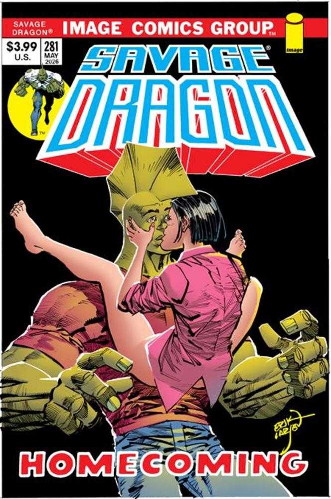 Savage Dragon #281 Cover B Erik Larsen 70 S Trade Dress Variant (Mature) | Odin's Place