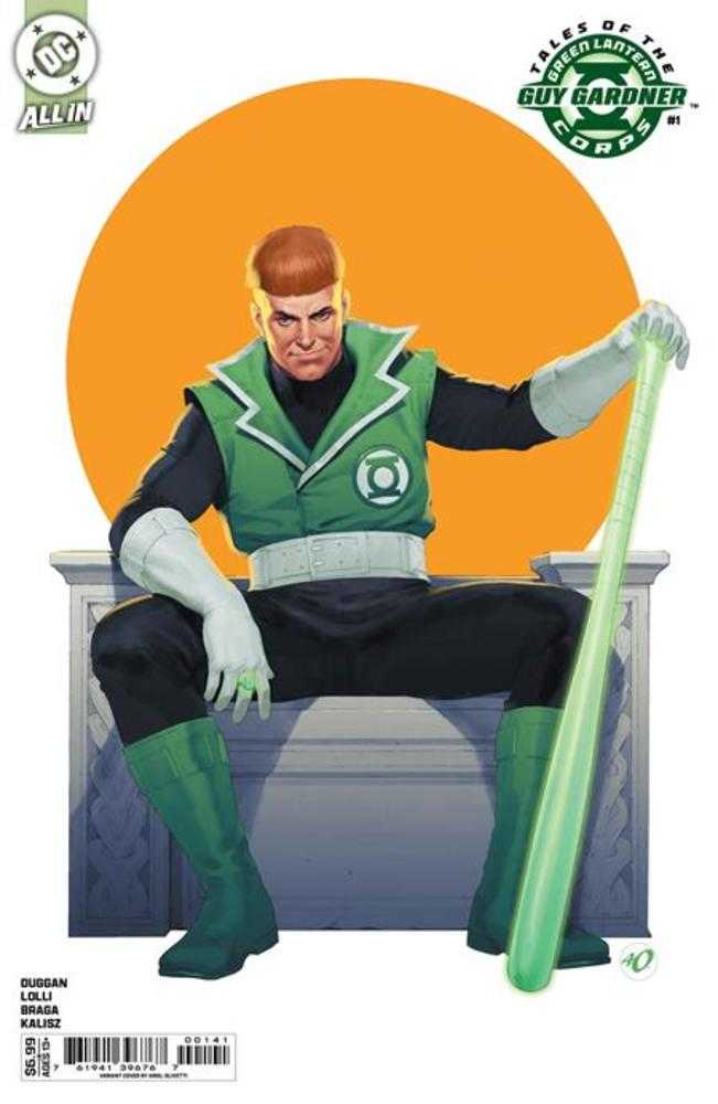 Tales Of The Green Lantern Corps Guy Gardner #1 (One Shot) Cover D Ariel Olivetti Card Stock Variant | Odin's Place