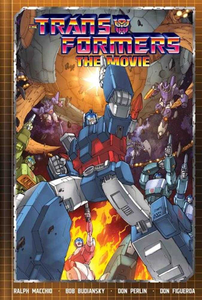Transformers The Movie Deluxe Edition Hardcover Direct Market Exclusive Don Figueroa & Josh Burcham Cover | Odin's Place