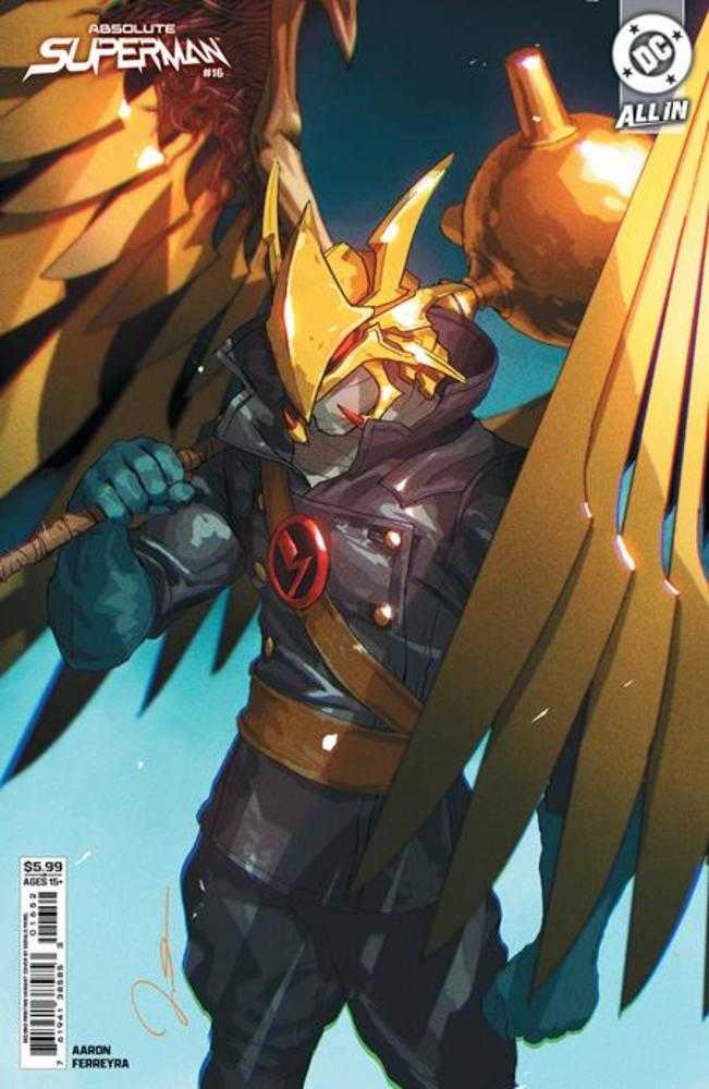 Absolute Superman #16 2nd Print Cover B Gerald Parel Card Stock Variant | Odin's Place