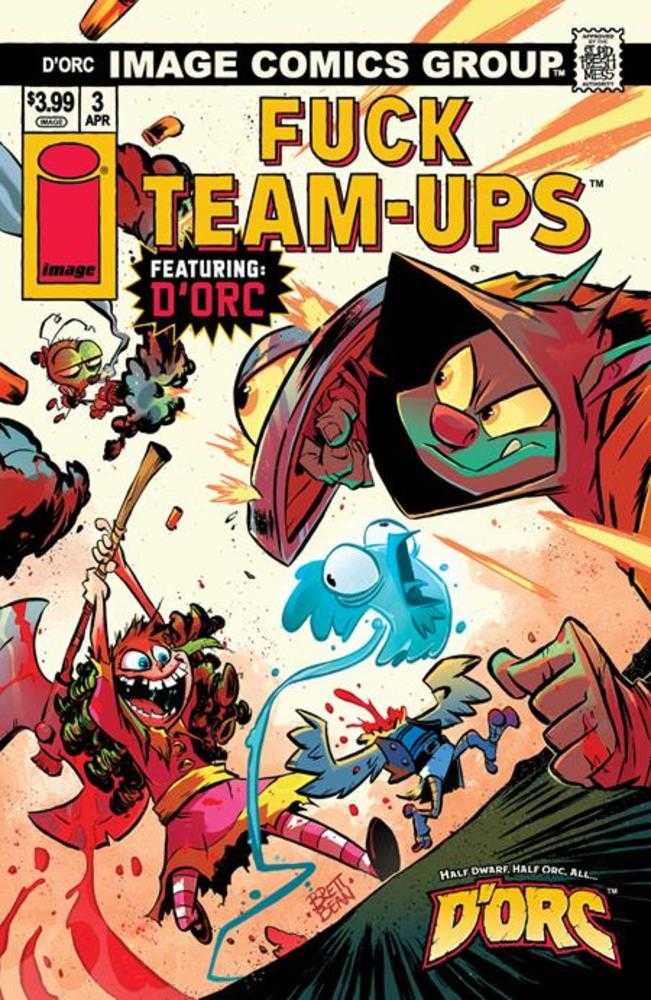 Dorc #3 Cover D Brett Bean I Hate Fairyland Team Up Nsfw Variant | Odin's Place