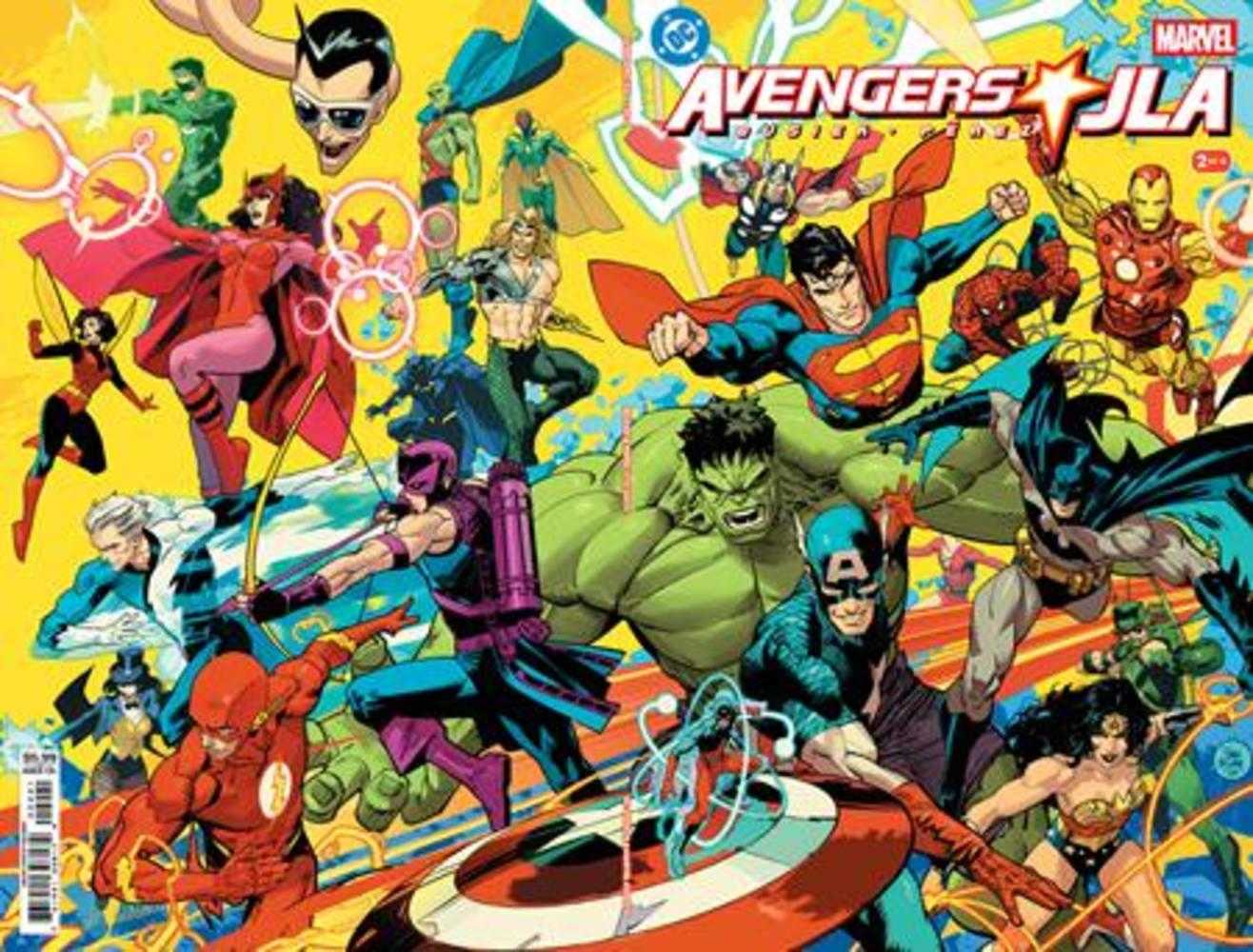 Avengers JLA #2 (Of 4) Facsimile Edition Cover B Dan Mora Variant | Odin's Place