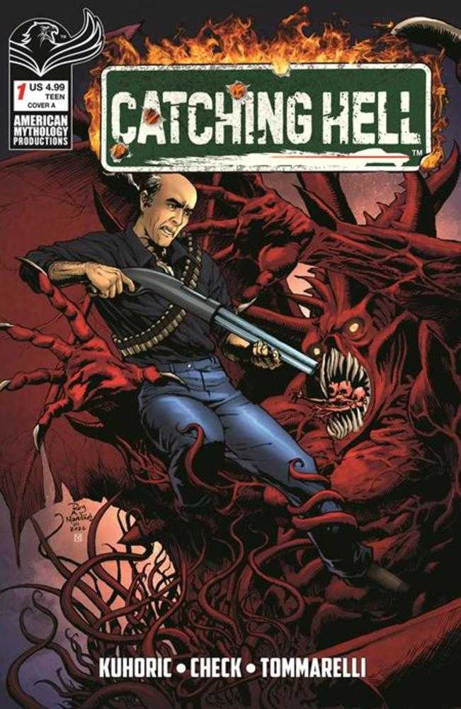 Catching Hell Feat Reggie Bannister #1 Cover A Roy Allan Martinez Previously Solicted Thru Diamond | Odin's Place