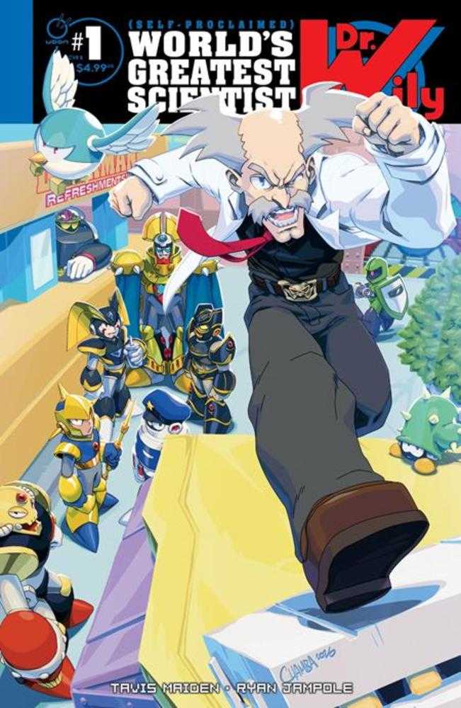 Dr Wily #1 (One Shot) Cover B Jeffrey Cruz Variant | Odin's Place