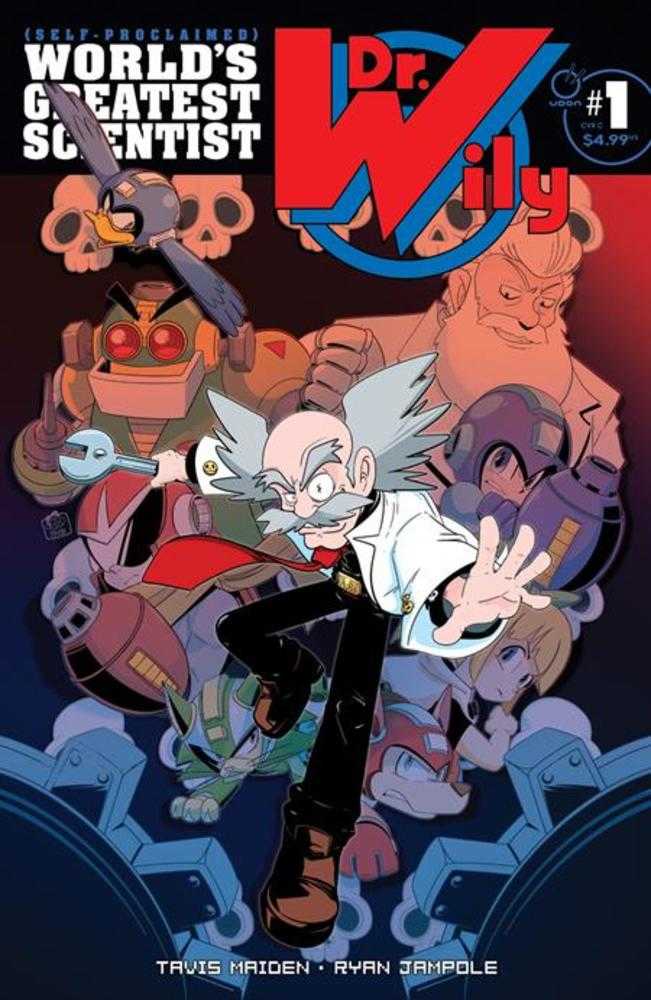 Dr Wily #1 (One Shot) Cover C Tavis Maiden Variant | Odin's Place