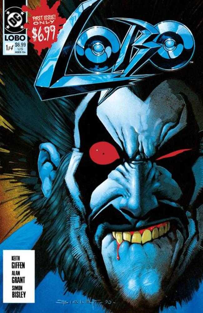 Lobo #1 Facsimile Edition Cover C Simon Bisley Foil Variant | Odin's Place