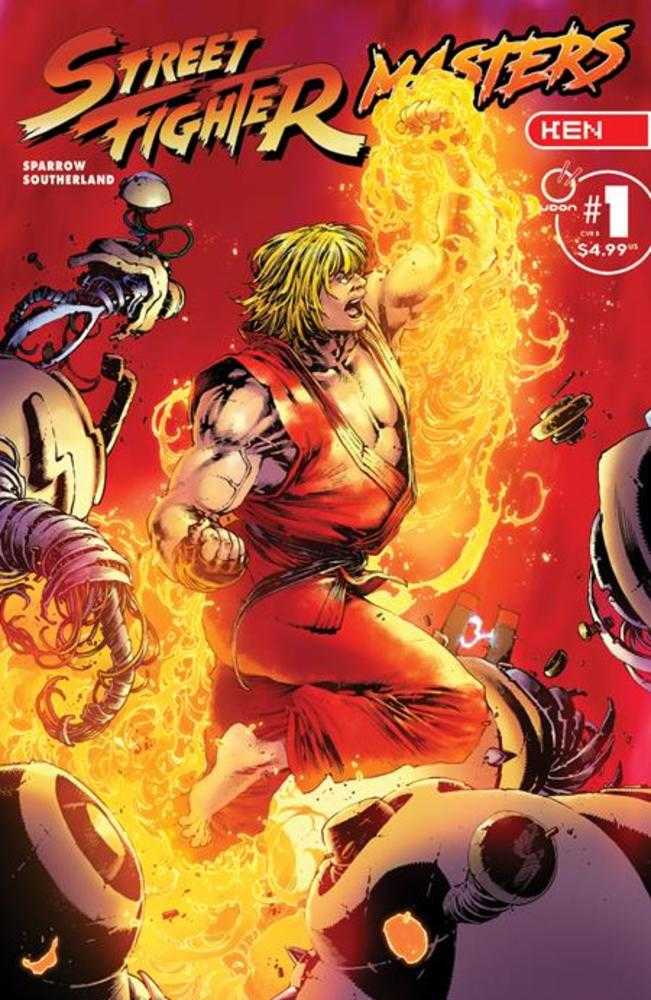 Street Fighter Masters Ken #1 (One Shot) Cover B Matthew Weldon Variant | Odin's Place