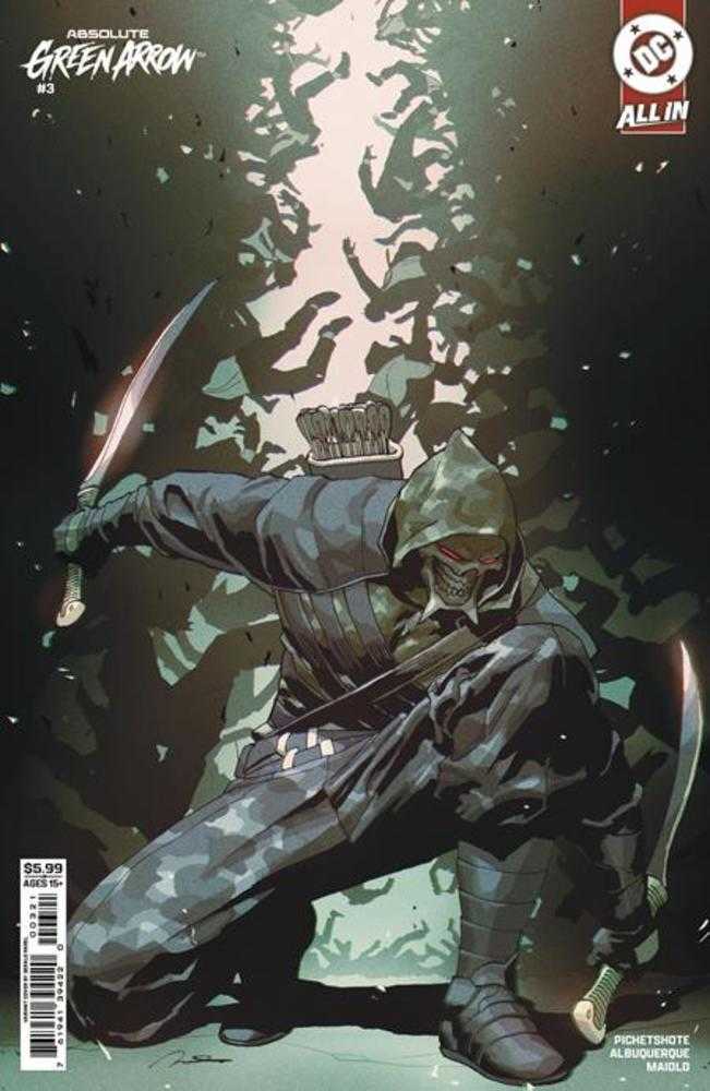 Absolute Green Arrow #3 (Of 6) Cover B Gerald Parel Card Stock Variant | Odin's Place
