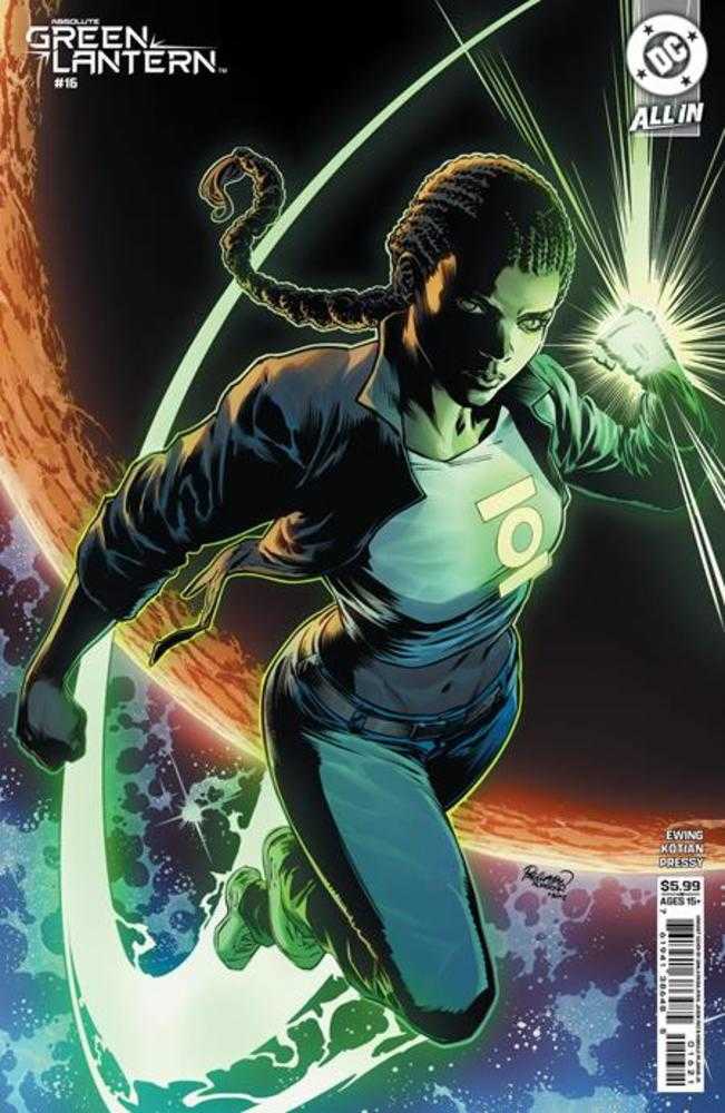 Absolute Green Lantern #16 Cover B Carlo Pagulayan Card Stock Variant | Odin's Place