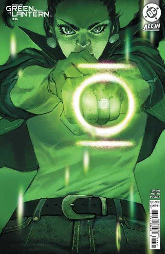 Absolute Green Lantern #16 Cover C Eric Canete Card Stock Variant | Odin's Place