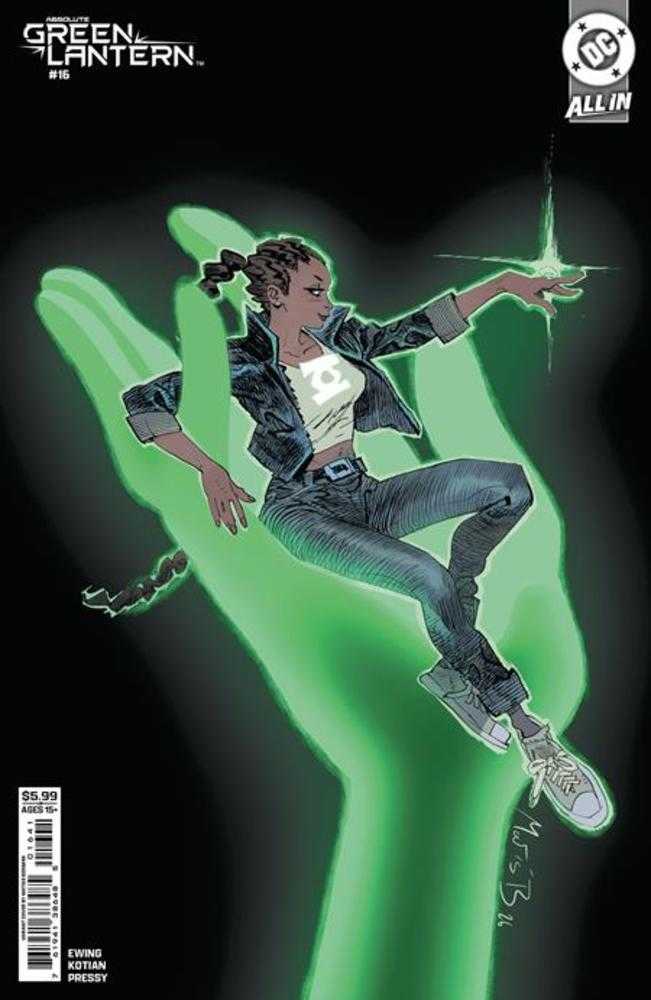 Absolute Green Lantern #16 Cover D Matias Bergara Card Stock Variant | Odin's Place