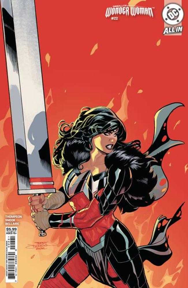 Absolute Wonder Woman #22 Cover B Terry Dodson Card Stock Variant | Odin's Place