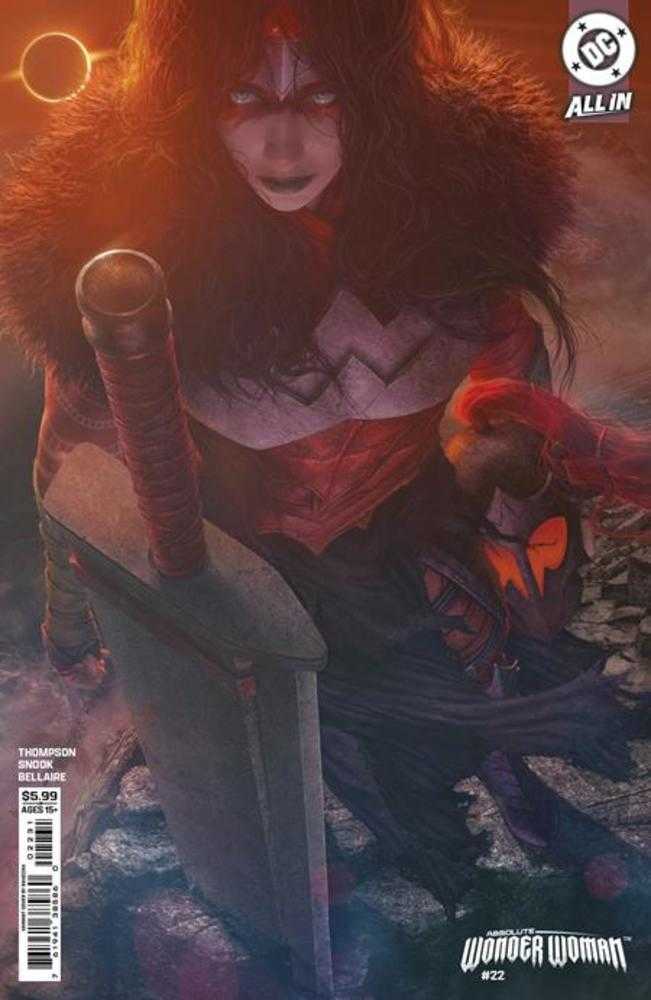 Absolute Wonder Woman #22 Cover C Rahzzah Card Stock Variant | Odin's Place