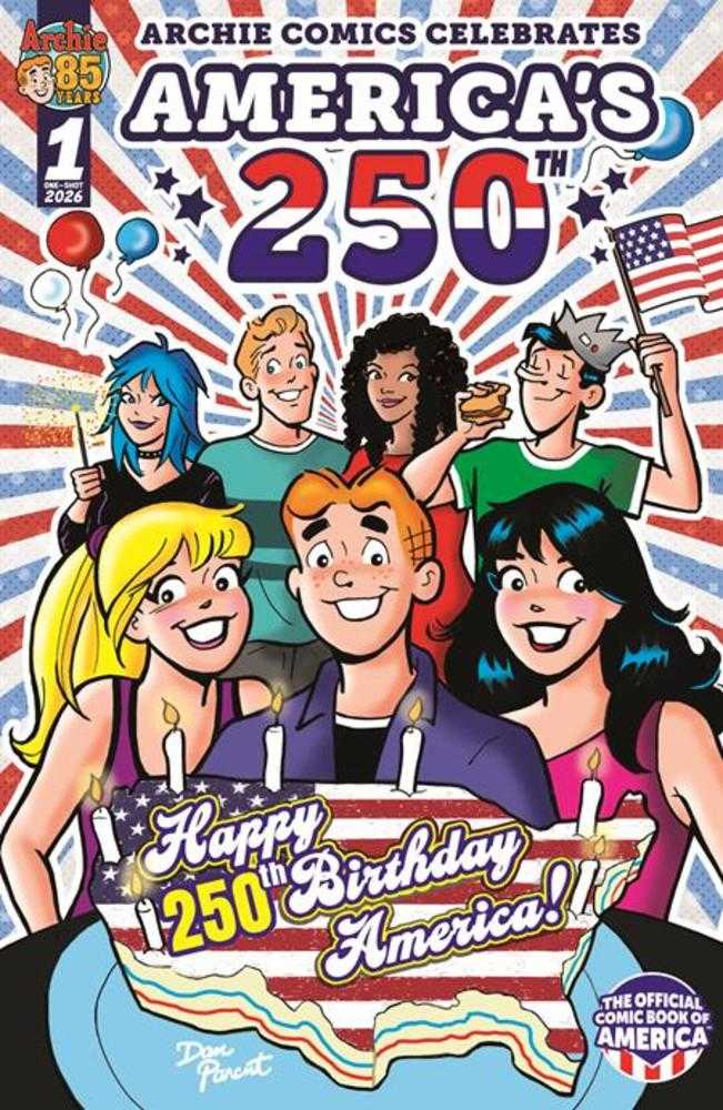 Archie Comics Celebrates Americas 250 Th (One Shot) Cover A Dan Parent | Odin's Place