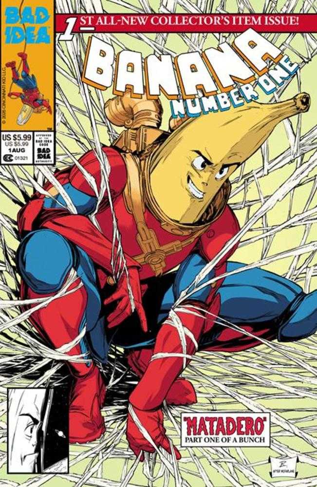 Banana Number One #1 (One Shot) Cover F Inc 1:20 Raymond Gay Homage Variant | Odin's Place