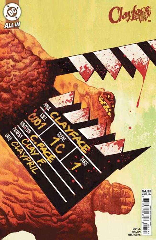 Clayface Celebrity Dirt #1 (Of 6) Cover B Mike Del Mundo Card Stock Variant | Odin's Place