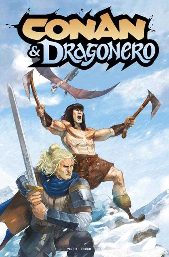Conan And Dragonero #3 (Of 7) Cover B Lorenzo Nuti Variant (Mature) | Odin's Place