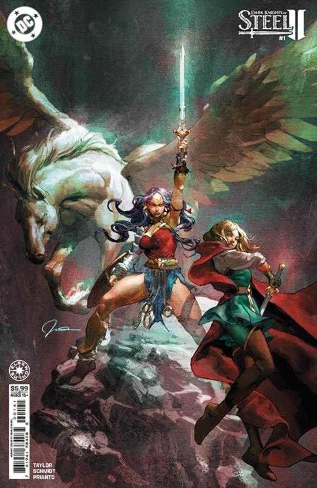 Dark Knights Of Steel II #1 (Of 12) Cover D Gerald Parel Card Stock Variant | Odin's Place