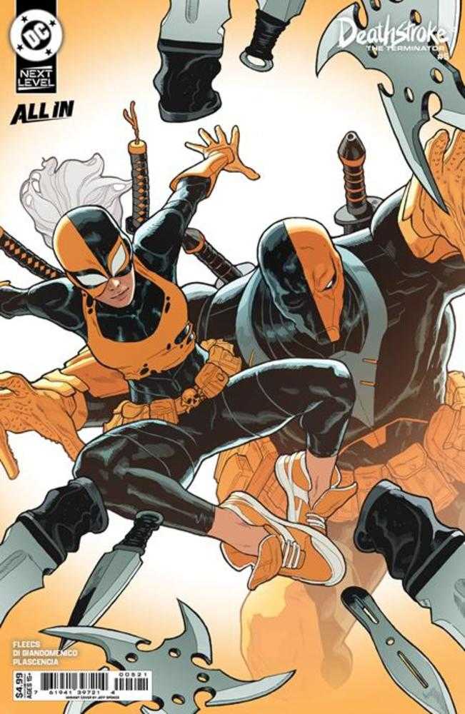 Deathstroke The Terminator #5 Cover B Jeff Spokes Card Stock Variant | Odin's Place