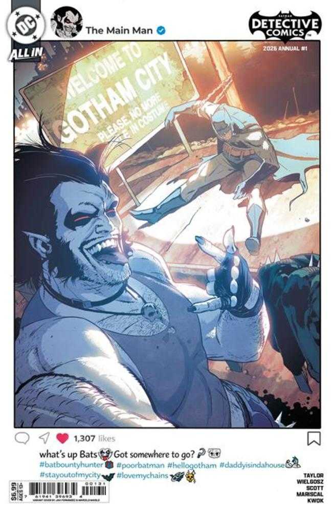 Detective Comics 2026 Annual #1 (One Shot) Cover C Javier Fernandez Card Stock Variant | Odin's Place