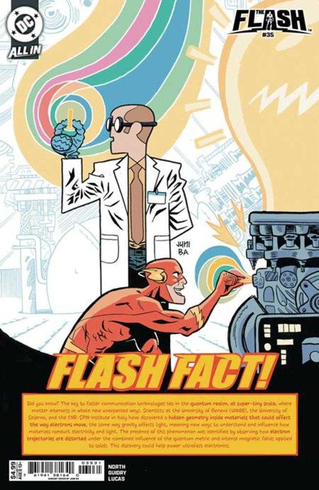 Flash #35 Cover C Juni Ba Card Stock Variant | Odin's Place