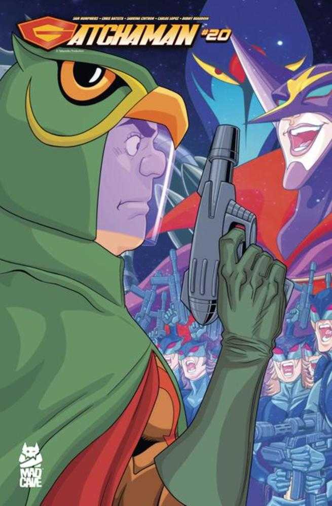 Gatchaman #20 Cover B Chris Batista Sabrina Cintron Connecting Variant | Odin's Place