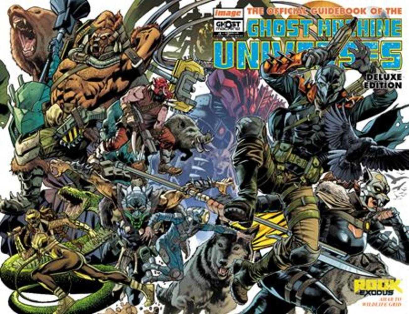 Ghost Machine The Official Guidebook #4 (Of 5) Cover B Bryan Hitch & Brad Anderson Wraparound Variant | Odin's Place