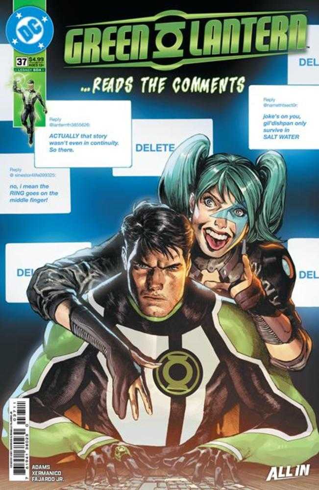 Green Lantern #37 Cover A Eddy Barrows | Odin's Place