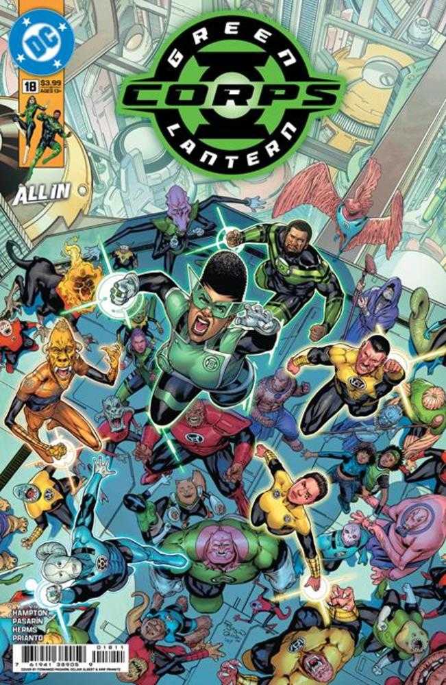 Green Lantern Corps #18 Cover A Fernando Pasarin | Odin's Place