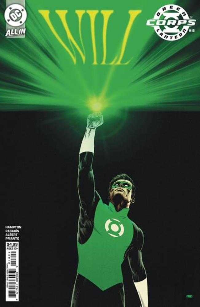 Green Lantern Corps #18 Cover B Jorge Fornes Card Stock Variant | Odin's Place