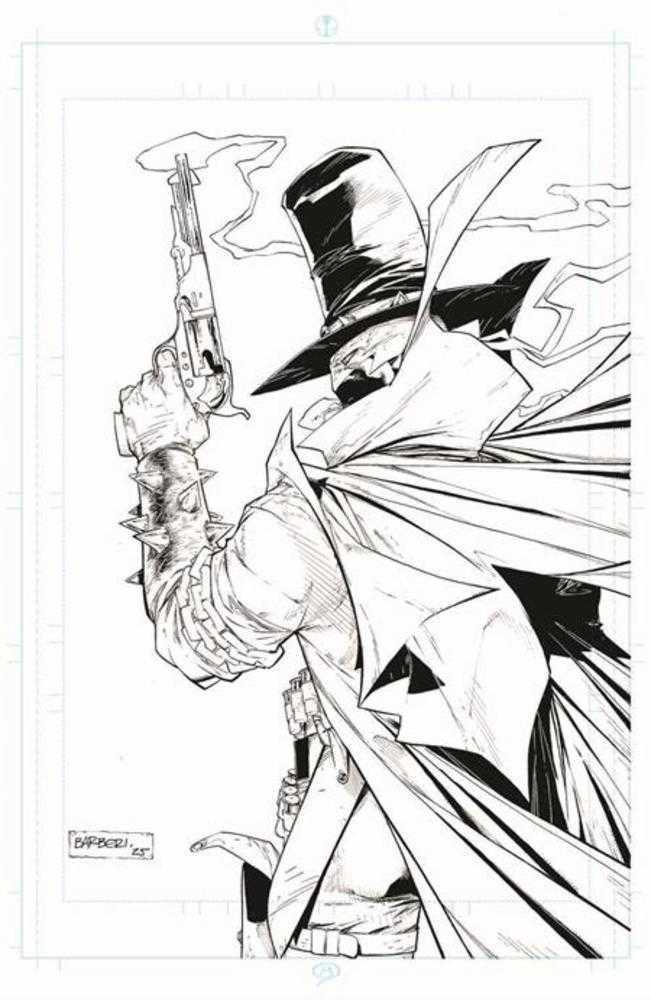 Gunslinger Spawn #56 Cover B Carlo Barberi Raw Art Variant | Odin's Place