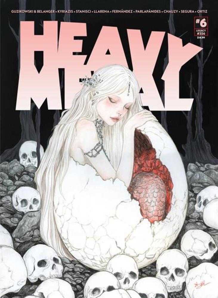 Heavy Metal Magazine #6 Cover B Amanda M Jansson Variant (Mature) | Odin's Place