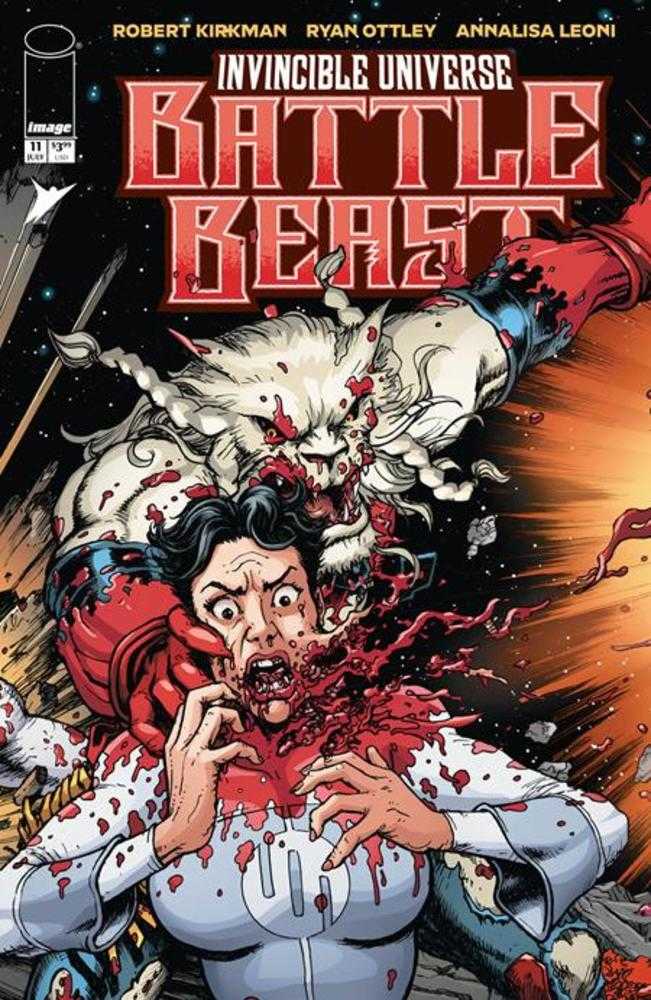 Invincible Universe Battle Beast #11 Cover C 1 in 10 Chris Burnham & Brian Reber Connecting Variant | Odin's Place