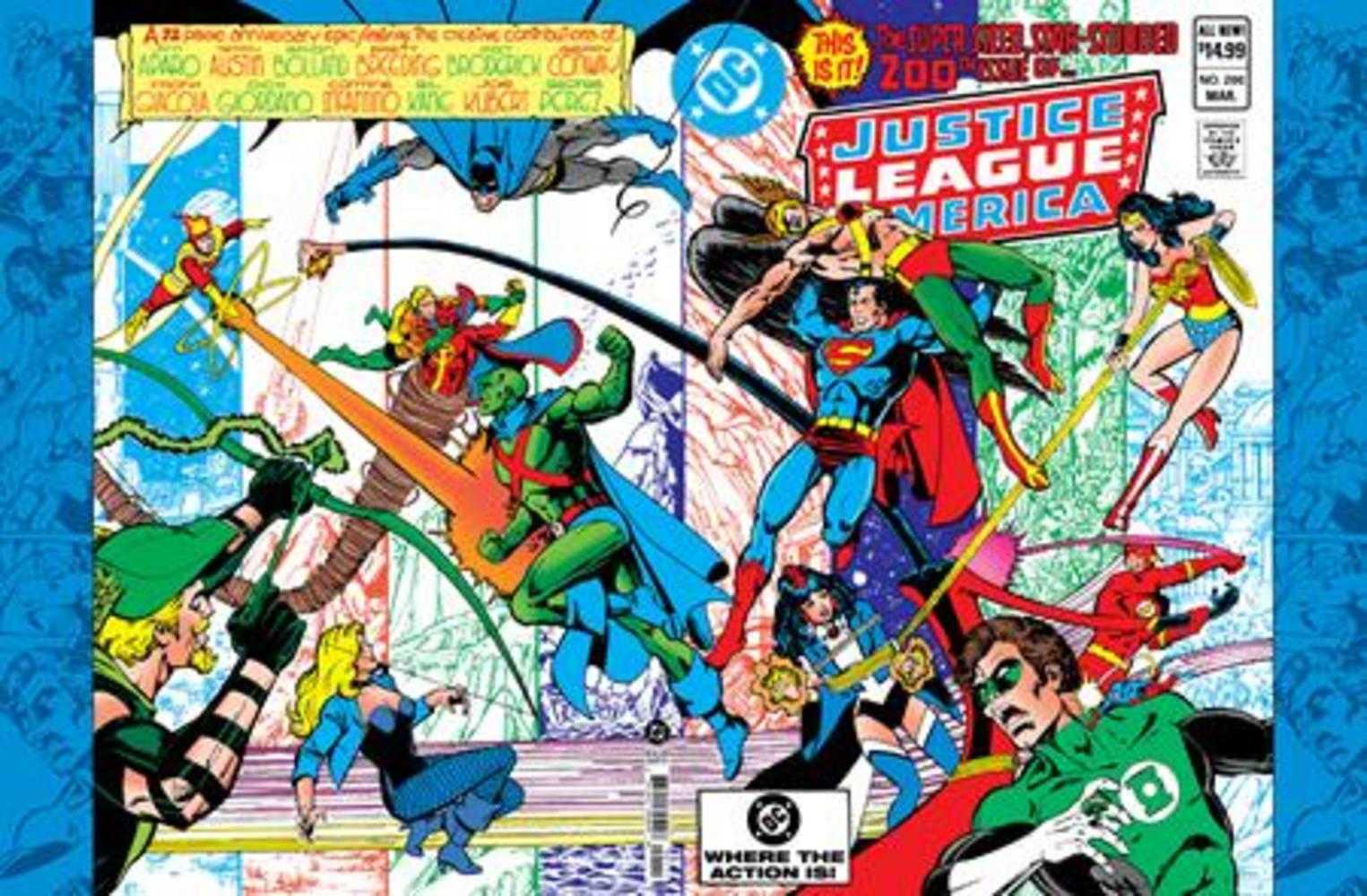 Justice League Of America #200 Facsimile Edition Cover A George Perez | Odin's Place