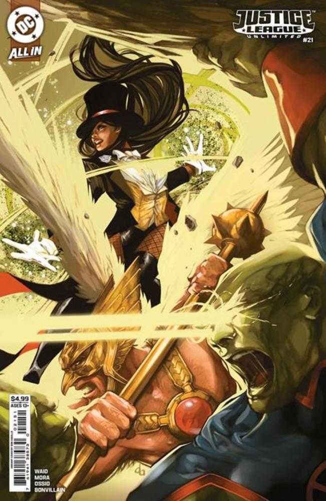Justice League Unlimited #21 Cover E Don Aguillo Card Stock Variant | Odin's Place