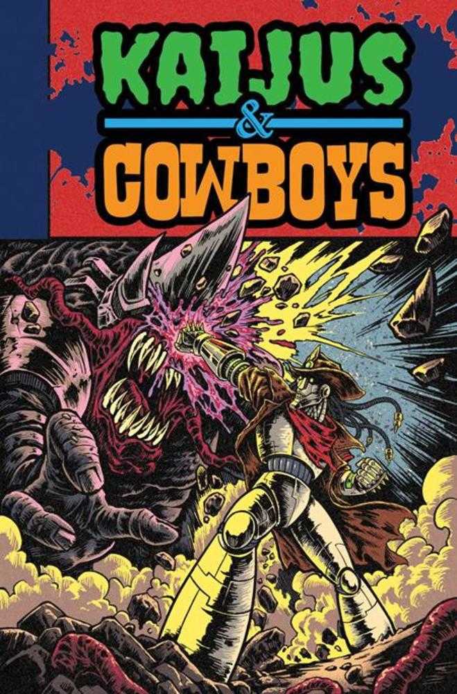 Kaijus & Cowboys #1 (Of 12) Cover B Ferxpain EC Comics Homage Variant | Odin's Place