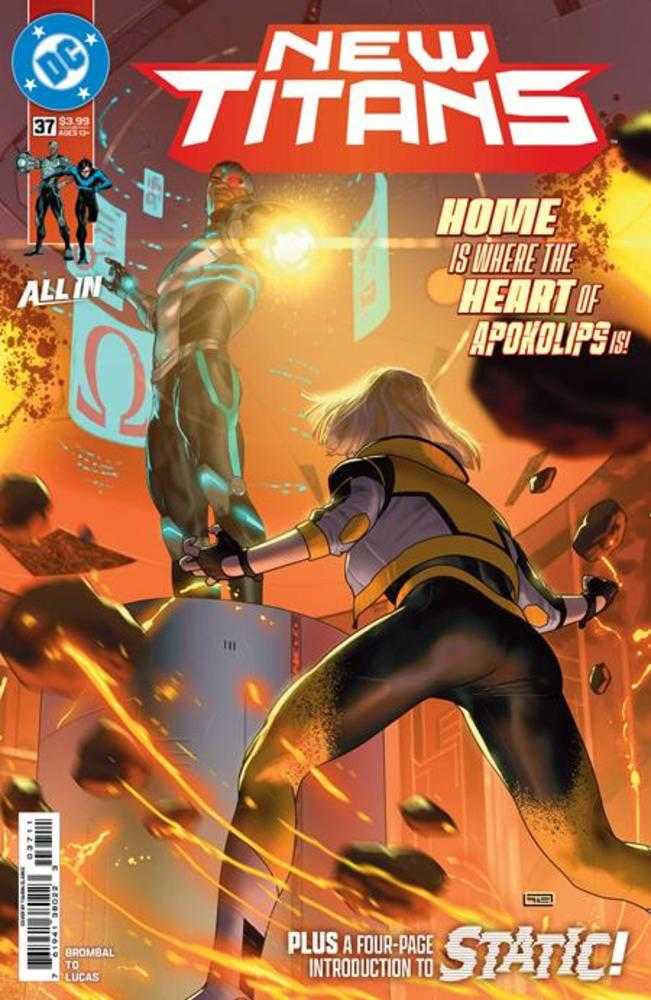 New Titans #37 Cover A Taurin Clarke | Odin's Place