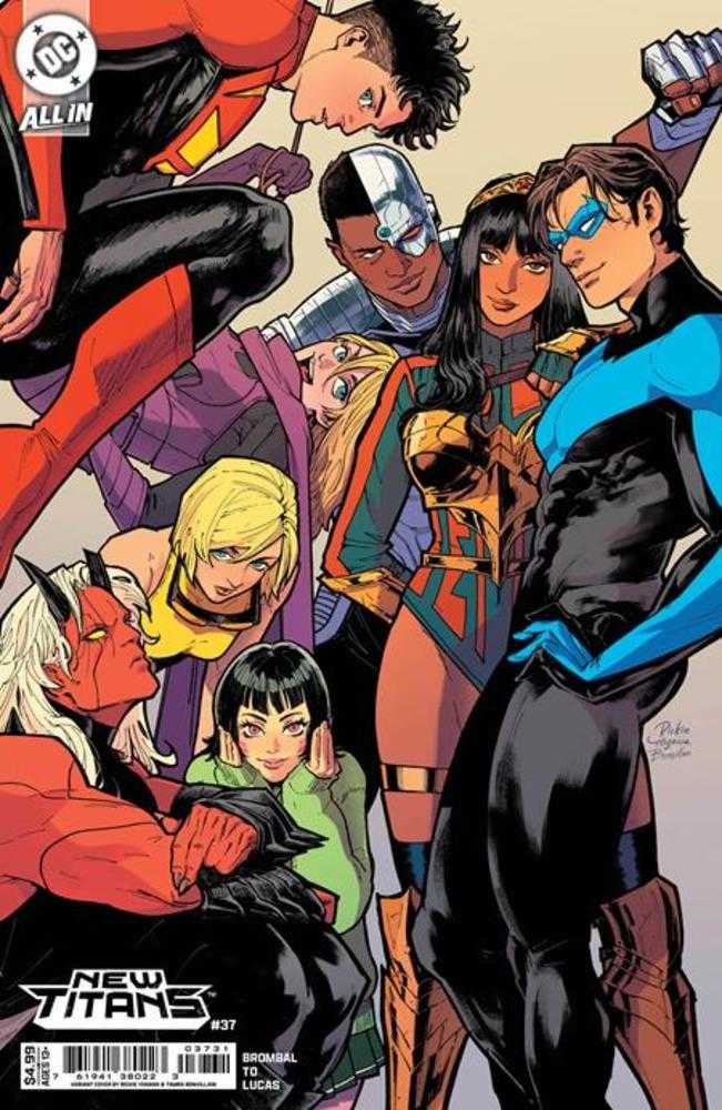 New Titans #37 Cover C Rickie Yagawa Card Stock Variant | Odin's Place