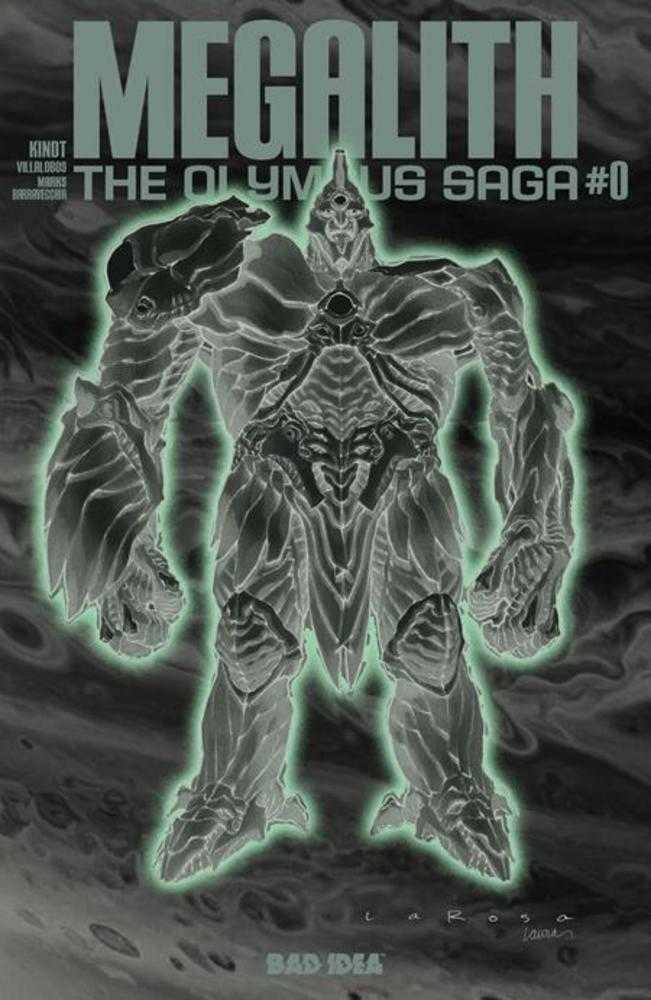 Olympus Saga Megalith #0 (Of 3) Cover D Lewis Larosa Glow In The Dark Variant | Odin's Place