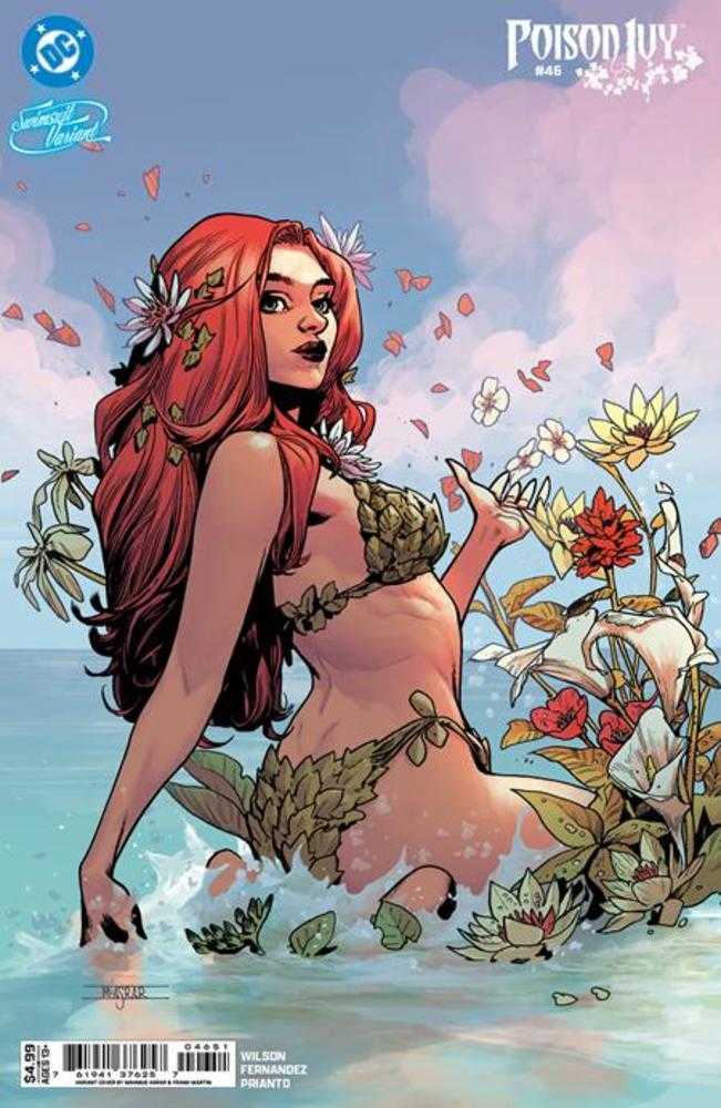 Poison Ivy #46 Cover E Mahmud Asrar Swimsuit Card Stock Variant | Odin's Place