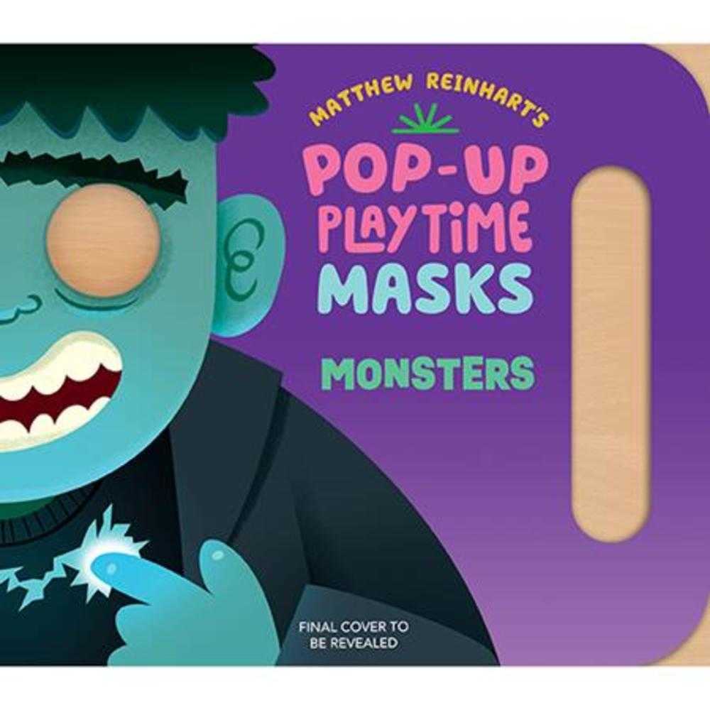 Pop Up Playtime Masks Hardcover Monsters | Odin's Place