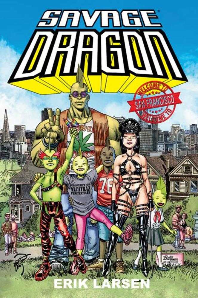 Savage Dragon Welcome To San Francisco TPB (Mature) | Odin's Place
