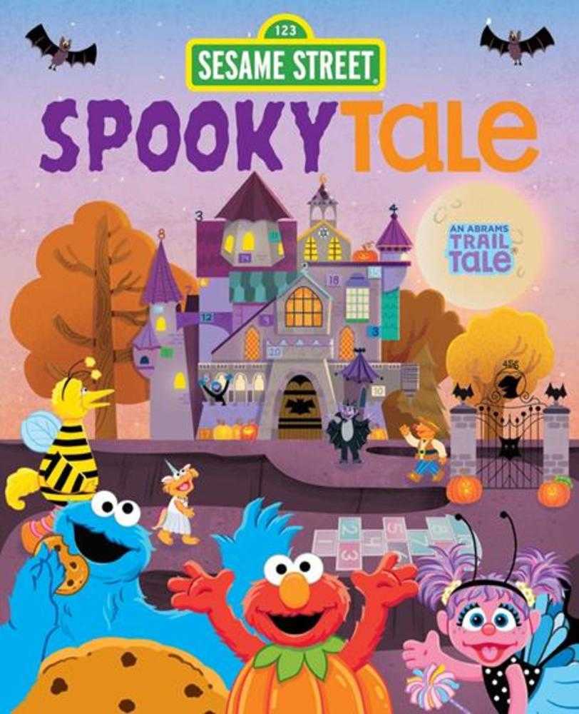 Sesame Street Spookytale Hardcover A Halloween Visit To Counts Castle (An Abrams Trail Tale) | Odin's Place