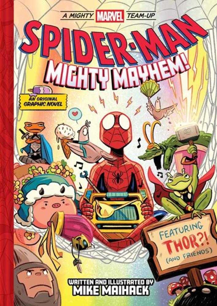 Spider-Man Mighty Mayhem Hardcover (A Mighty Marvel Team Up) | Odin's Place